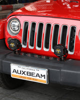 V-MAX Series | 5 Inch 168W 16440LM Combo Beam Side Shooter LED Round Pod Lights with Amber DRL