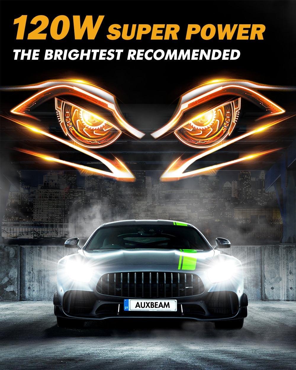 For 2007 Ford Mustang Shelby GT H13 LED Headlight Bulbs