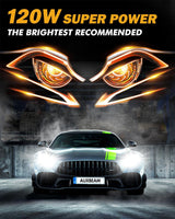 For 2007 Ford Mustang Shelby GT H13 LED Headlight Bulbs