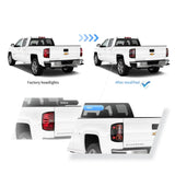 LED Tail Light Assembly With Dynamic Welcome Lighting For 2014-2018 Chevrolet Silverado