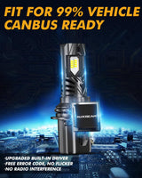 🆕9004/HB1 LED Headlight Bulbs Q40 Series Ultra-High Brightness 120W 30000LM 6500K Cool White | 2 Bulbs
