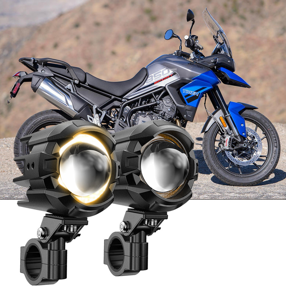 2021 Triumph Tiger 850 Sport Motorcycle LED Spotlight Light 3+5 Light Modes