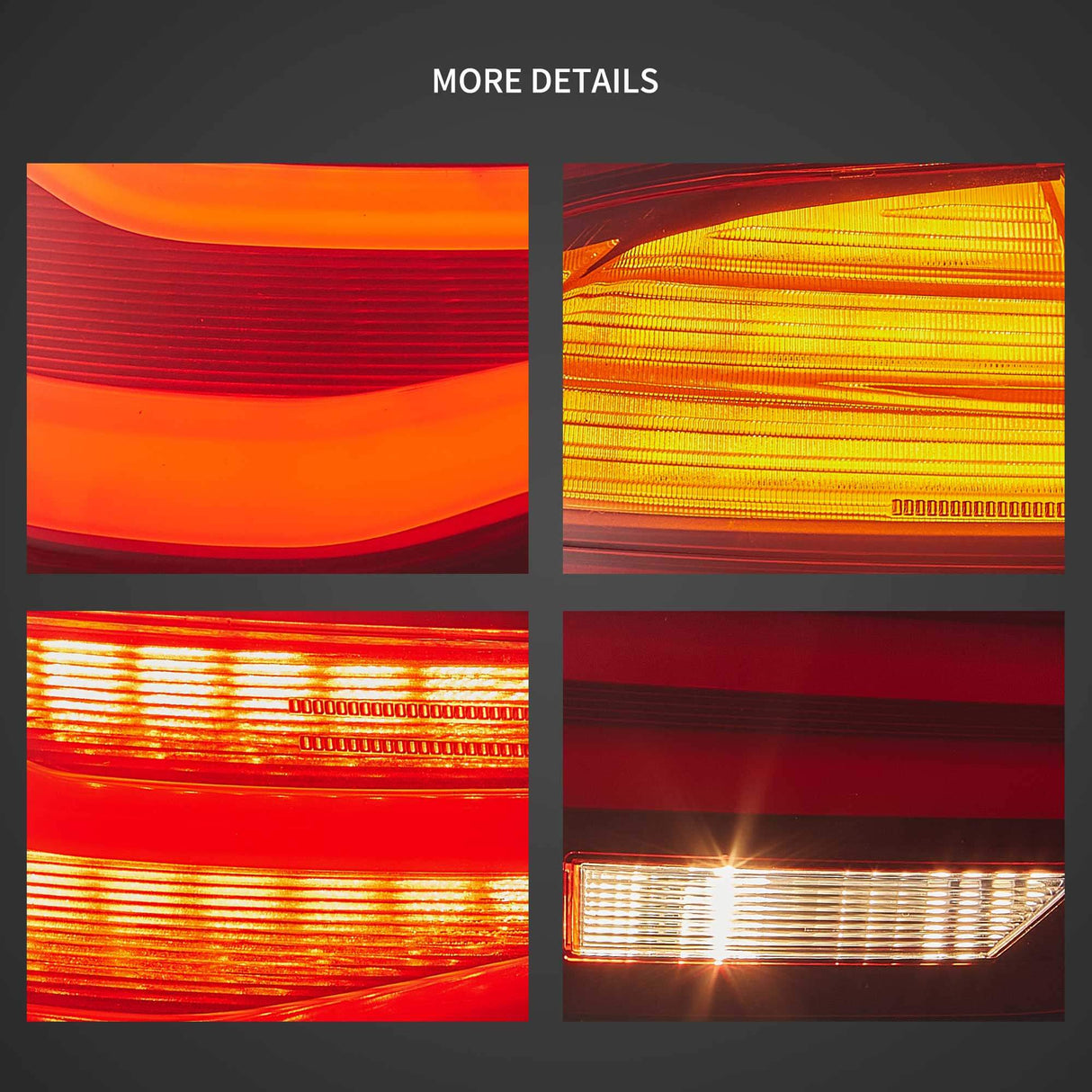 LED Tail Lights Assembly LCl-Style For 2012-2019 BMW 3 Series