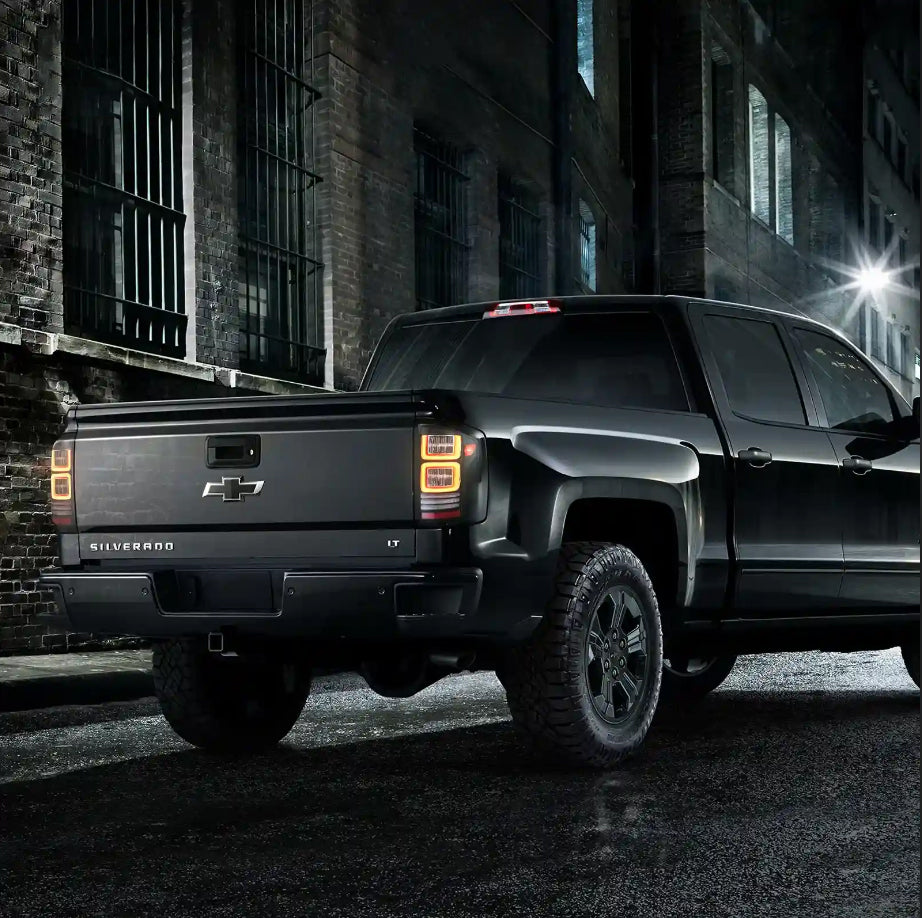 LED Tail Light Assembly With Dynamic Welcome Lighting For 2014-2018 Chevrolet Silverado