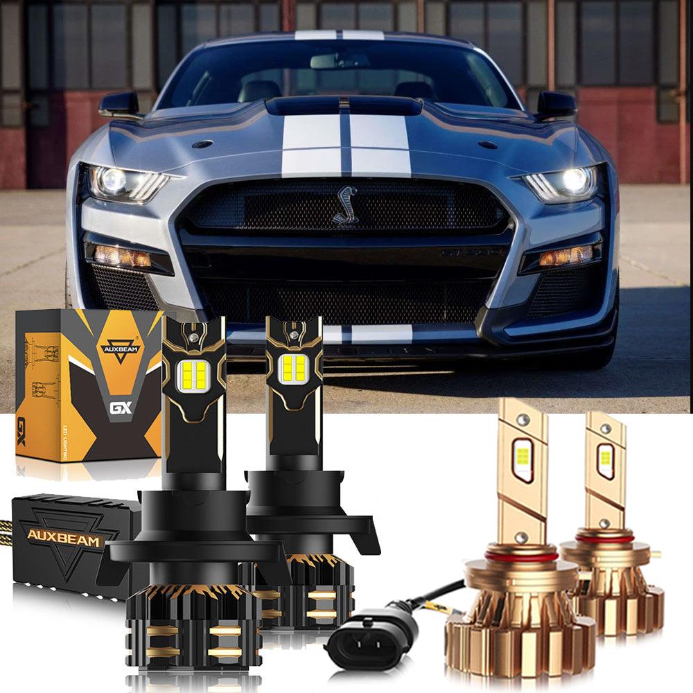 For 2007 Ford Mustang Shelby GT H13 LED Headlight Bulbs