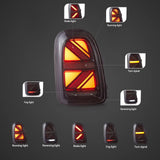 LED Tail Lights Assembly With W/Sequential Turn Signal For 2017-2023 BMW Mini Countryman F60