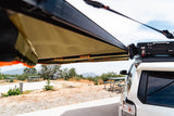 180 DEGREE AWNING, XL, DRIVER OR PASSENGER SIDE, C-CHANNEL ALUMINUM, OLIVE
