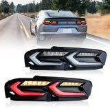 LED Tail Light Assembly With Sequential Indicators Turn For 2019-2024 Chevrolet Camaro