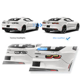 LED Tail Light Assembly With Sequential Indicators Turn For 2019-2024 Chevrolet Camaro