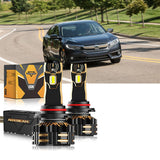 For 2016-2020 Honda Civic 9005 H11 LED Headlight Bulbs Bundle