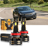 For 2016-2020 Honda Civic 9005 H11 LED Headlight Bulbs Bundle
