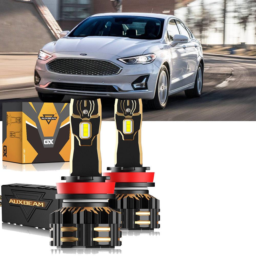 For 2006-2017 Ford Fusion H7 H11 LED Headlight Bulbs Bundle