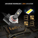 P20 Series 5000LM LED light Bulbs Mini Size 6500K Cool White | 2 Bulbs