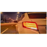 LED Tail Lights With Amber Turn Signal For 2013-2022 Toyota Vios 3th Gen (XP150 NCP150)