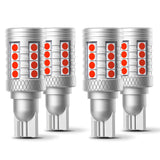 912 921 T15 W16W LED Strobe Flashing 3rd Brake Center High Mount Stop Light 20W 350% B3 Series | 2 Bulbs