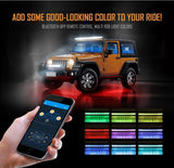 V-Series RGB Straight/Curved 5D lens Combo Beam Double Row LED Light Bar for Chevy Tahoe