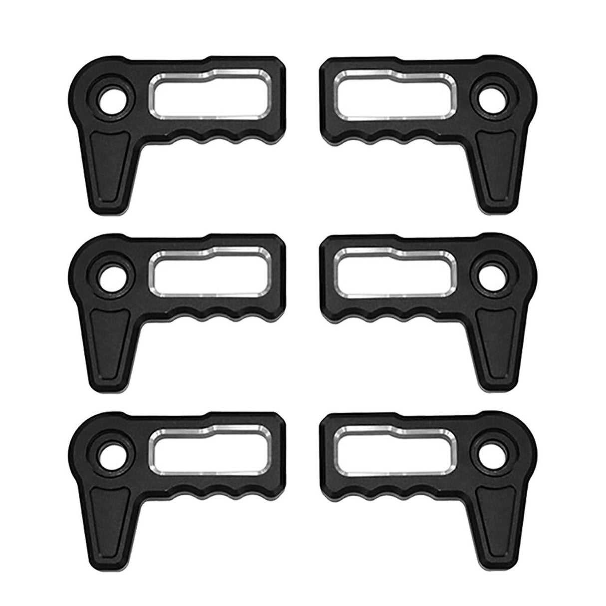 (6pcs/set) Top Roof Switch Handle for 2018-2022 Jeep Wrangler JL (Red/Black)