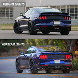LED Tail Lights Assembly With 5 Modes Sequential Turn Signal For 2015-2023 Ford Mustang 6th Gen (S550)