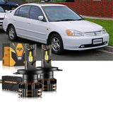 For 2000-2003 Honda Civic H4 LED Headlight Bulbs