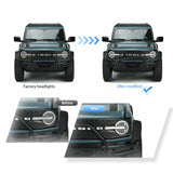 LED Headlight Assembly For 2020-2024 Ford Bronco