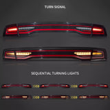 LED Tail Lights Assembly Full LED W/Start-Up Animation For 2011-2014 Dodge Charger