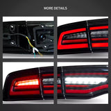 LED Tail Lights Assembly Full LED W/Start-Up Animation For 2011-2014 Dodge Charger