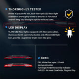LED Tail Lights Assembly Full LED W/Start-Up Animation For 2011-2014 Dodge Charger