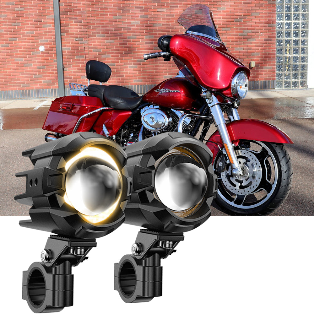 2013 Harley-Davidson Street Glide 1250 Motorcycle LED Spotlight Light 3+5 Light Modes