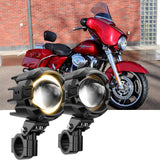 2013 Harley-Davidson Street Glide 1250 Motorcycle LED Spotlight Light 3+5 Light Modes