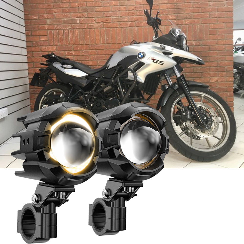 2014 BMW F700 GS Motorcycle LED Spotlight Light 3+5 Light Modes