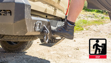 BACKBONE HITCH SKID Body Armor 4x4