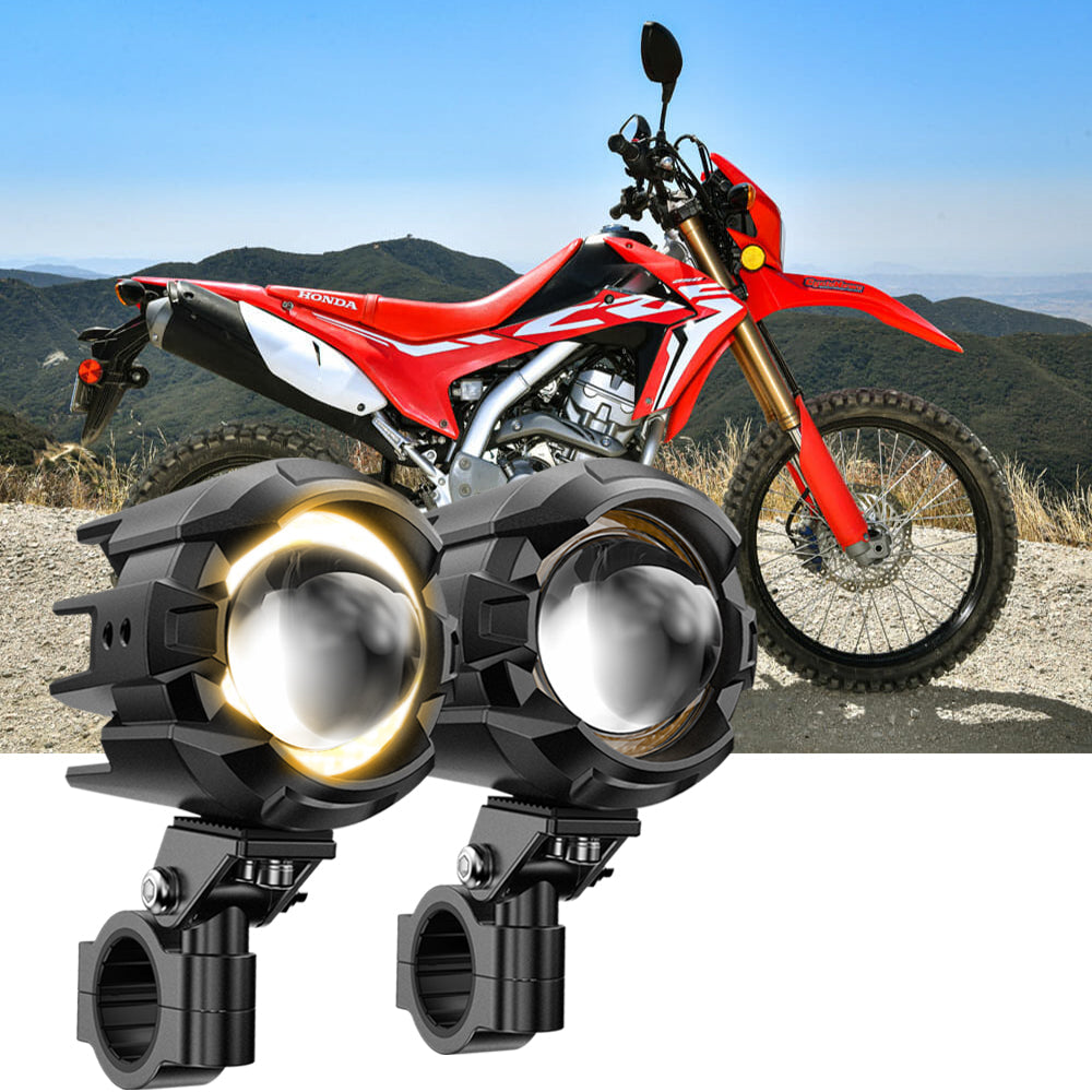 2020 Honda CRF250L Motorcycle LED Spotlight Light 3+5 Light Modes