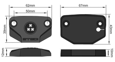 STEDI Surface 6 LED Rock Light (RGB) Rove Overland