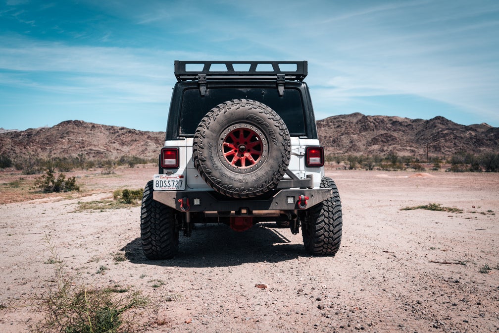 2018-2024 JEEP WRANGLER JL TIRE CARRIER SINGLE ACTION (FITS JL-2965/JL-2966 BUMPER) Body Armor 4x4