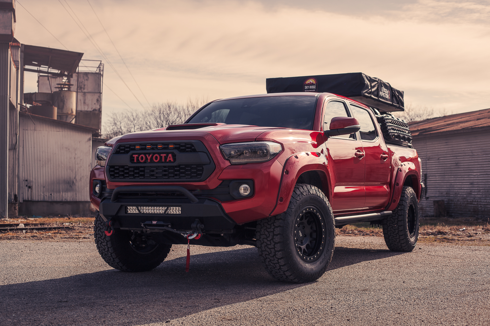 2016-2023 TOYOTA TACOMA HILINE FRONT WINCH BUMPER Body Armor 4x4
