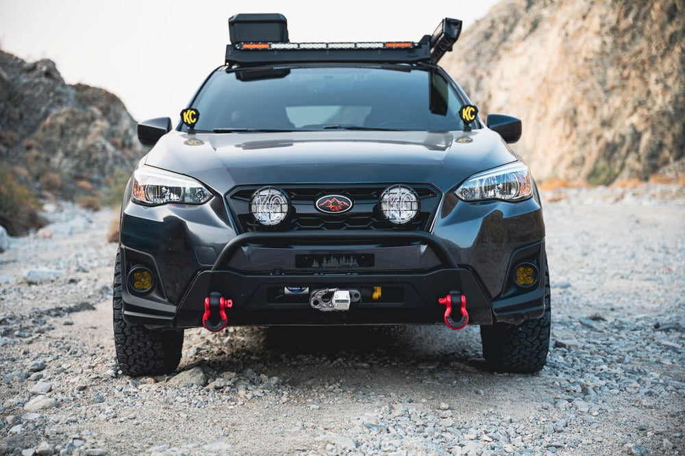 2018-2024 SUBARU CROSSTREK HILINE FRONT WINCH BUMPER Body Armor 4x4