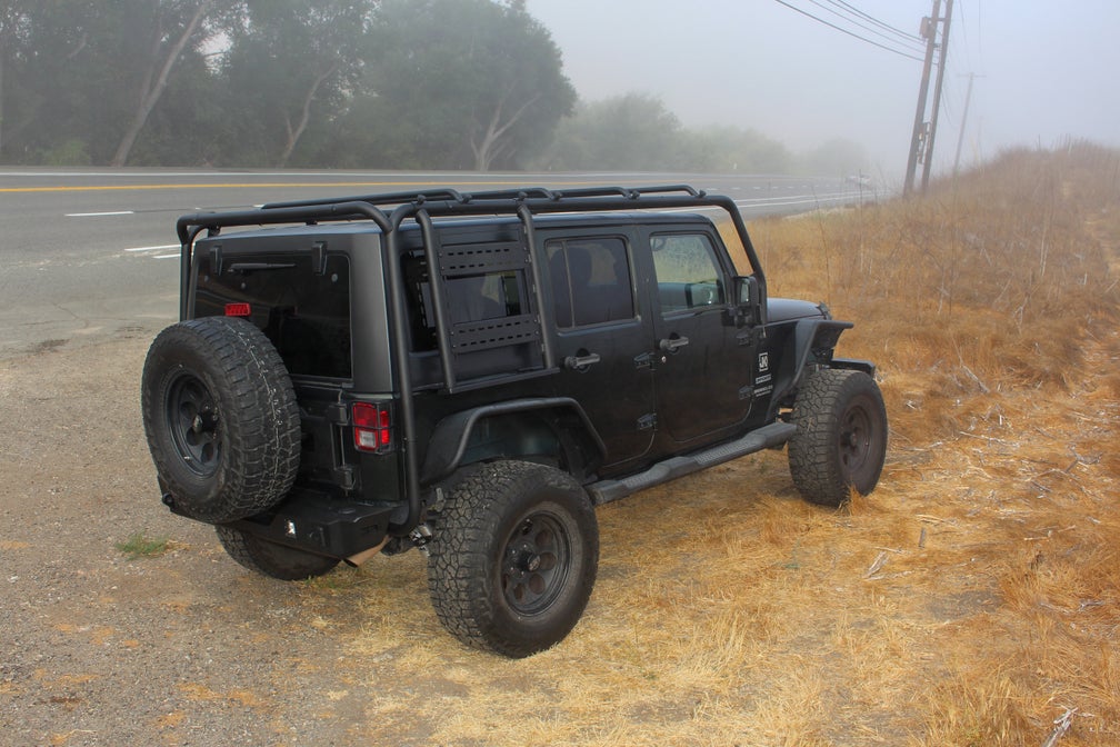 2007-2018 JEEP WRANGLER JK 4 DOOR CARGO ROOF RACK Body Armor 4x4