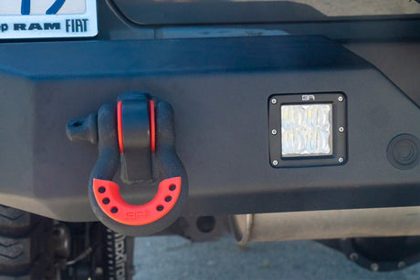 3/4 BLACK D-RING WITH ISOLATORS (SINGLE) Body Armor 4x4