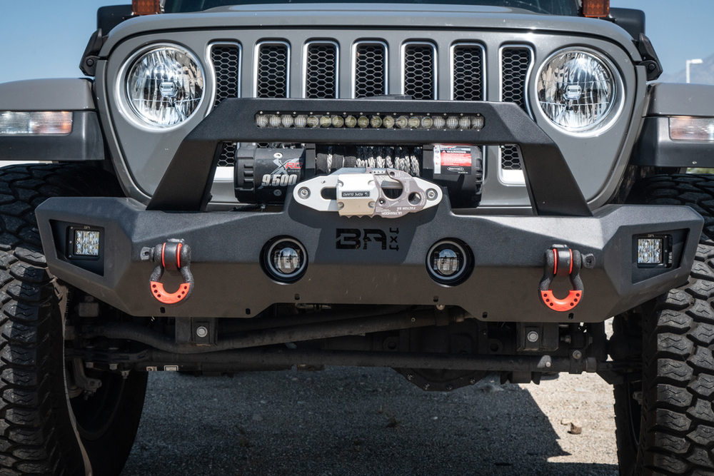 2007-2024 JEEP WRANGLER JK/JL AND GLADIATOR JT ORION MID-WIDTH FRONT BUMPER Body Armor 4x4