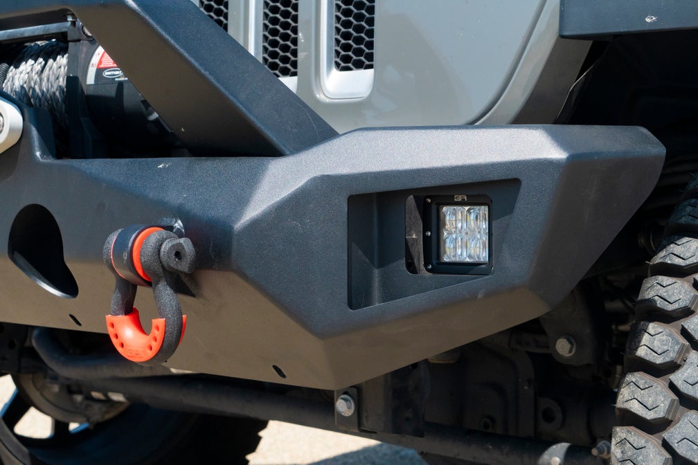 2007-2024 JEEP WRANGLER JK/JL AND GLADIATOR JT ORION MID-WIDTH FRONT BUMPER Body Armor 4x4