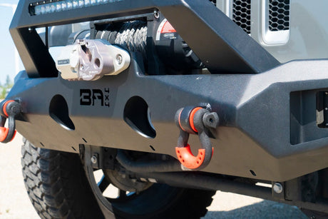 3/4 BLACK D-RING WITH ISOLATORS (SINGLE) Body Armor 4x4