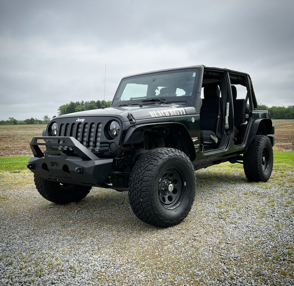 2007-2024 JEEP WRANGLER JK/JL AND GLADIATOR JT ORION STUBBY FRONT BUMPER Body Armor 4x4