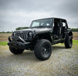 2007-2024 JEEP WRANGLER JK/JL AND GLADIATOR JT ORION STUBBY FRONT BUMPER Body Armor 4x4