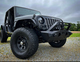 2007-2024 JEEP WRANGLER JK/JL AND GLADIATOR JT ORION STUBBY FRONT BUMPER Body Armor 4x4