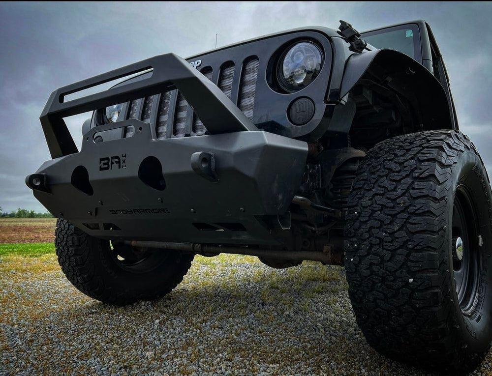 2007-2024 JEEP WRANGLER JK/JL AND GLADIATOR JT ORION STUBBY FRONT BUMPER Body Armor 4x4
