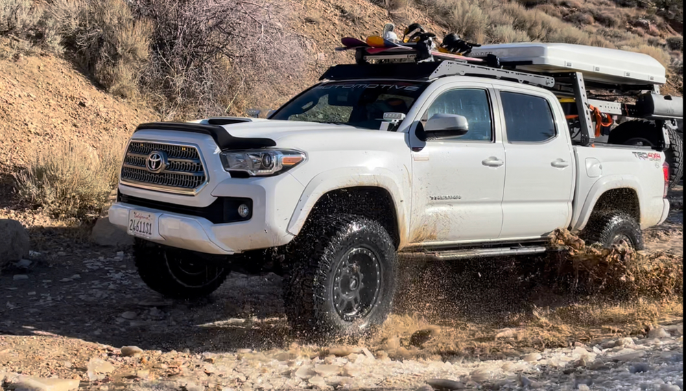 2005-2023 TOYOTA TACOMA DOUBLE CAB SHORT BED/ ACCESS CAB LONG BED REVO STEP SLIDERS Body Armor 4x4