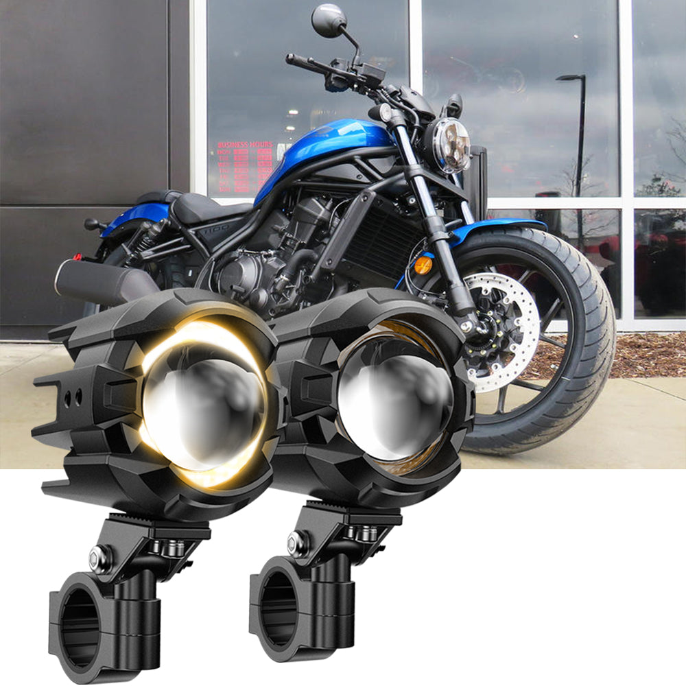2024 Honda Rebel 1100 ABS Motorcycle LED Spotlight Light 3+5 Light Modes