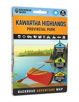 Kawartha Highlands Provincial Park Ontario - Park Map
