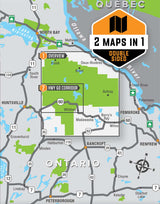 Algonquin Provincial Park Ontario - Recreation Map