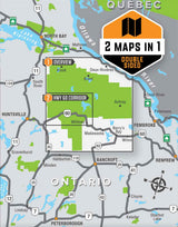 Algonquin Provincial Park Ontario - Recreation Map